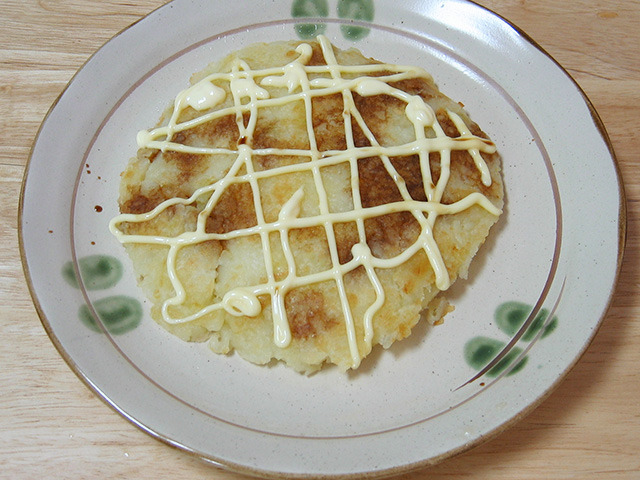 単身赴任の料理　ジャガイモ焼き